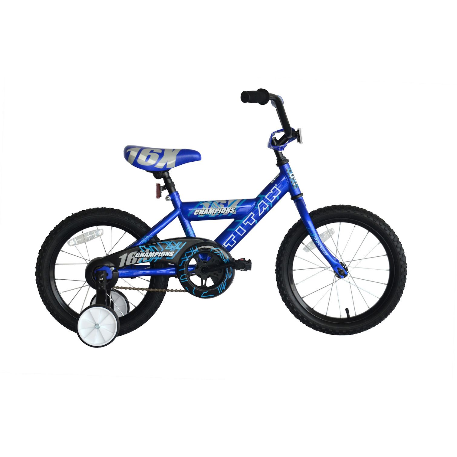 Humaan Pellen Modieus Titan Champions 16" Boys' BMX Bike - Blue - BJs Wholesale Club