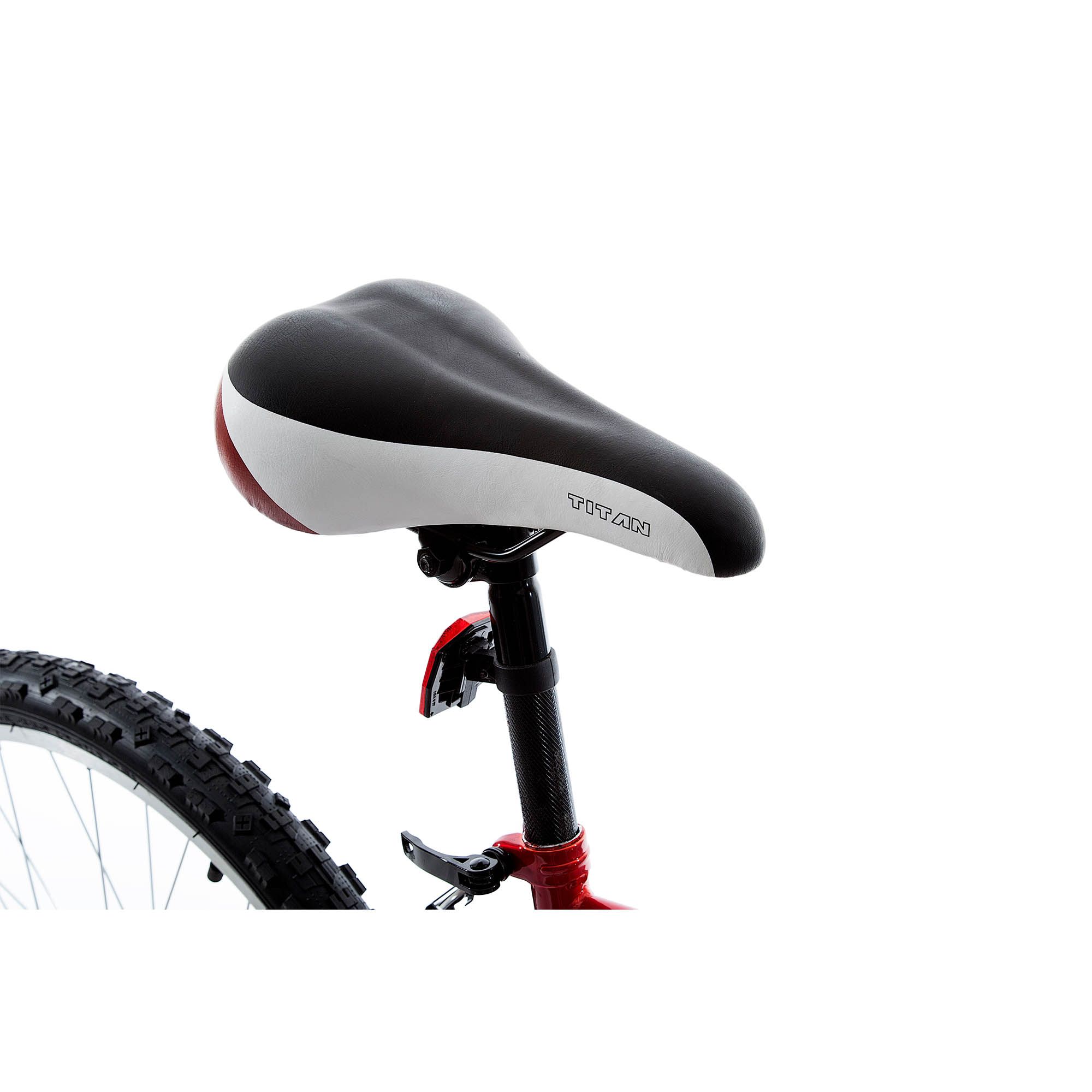 Red mountain bike discount seat