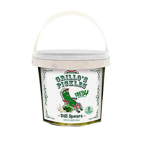 Grillo's Pickles Italian Fresh Dill Spears, 52 fl. oz.