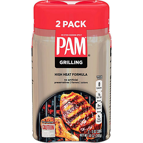 PAM Grilling Spray, 2 pk./5 oz.