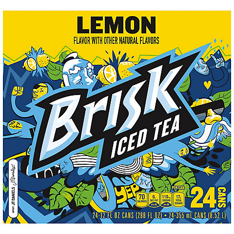 Lipton Brisk Iced Tea, 24 pk./12 oz.