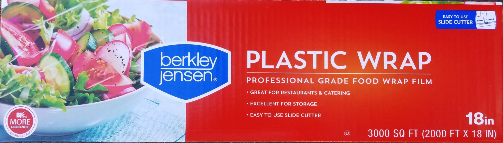 Berkley Jensen 18 x 3,000' Plastic Film Wrap