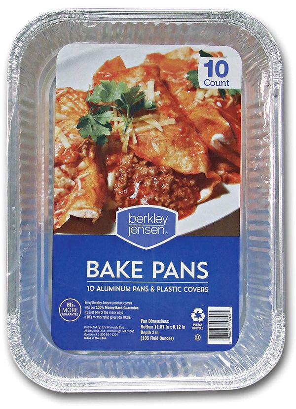 Berkley Jensen Half-Steam Aluminum Pan Lids 30 Ct.