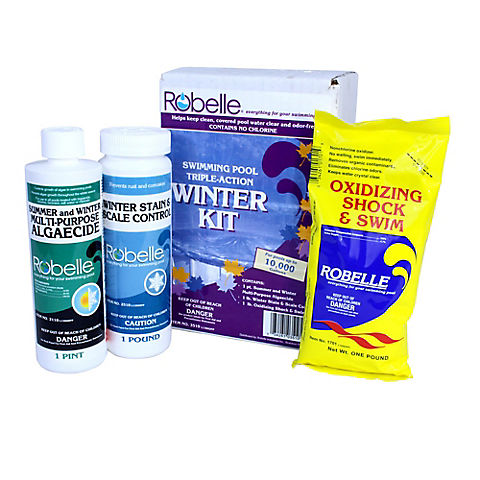 Robelle Swimming Pool Triple-Action Winter Kit for Pools Up to 10,000 gal.