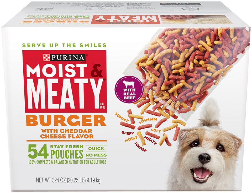 moist meaty dog food