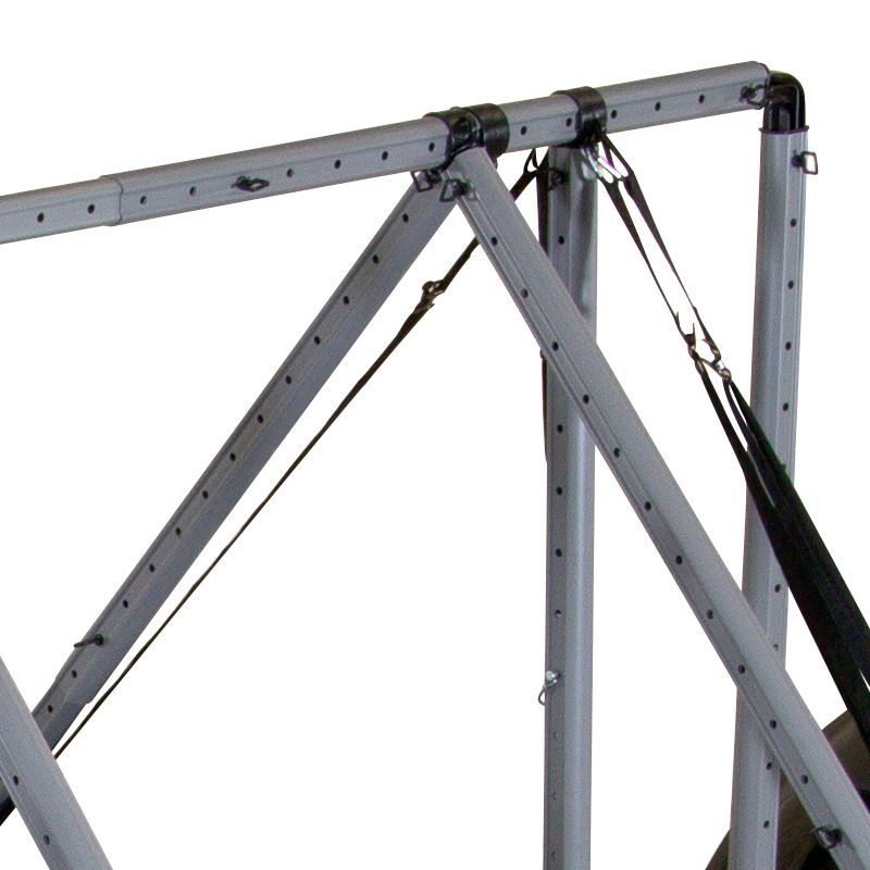 Navigloo Storage System for 14-18'6" Pontoon Boats, Fishing Boats and Runabouts Without Tarp