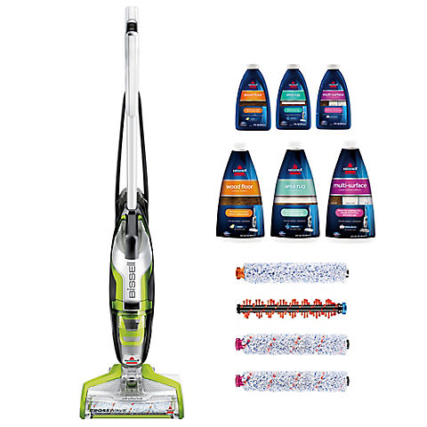 BISSELL Crosswave All-In-One Multi-Surface Cleaner with BONUS Brush Rolls and Cleaning Formula Bundle