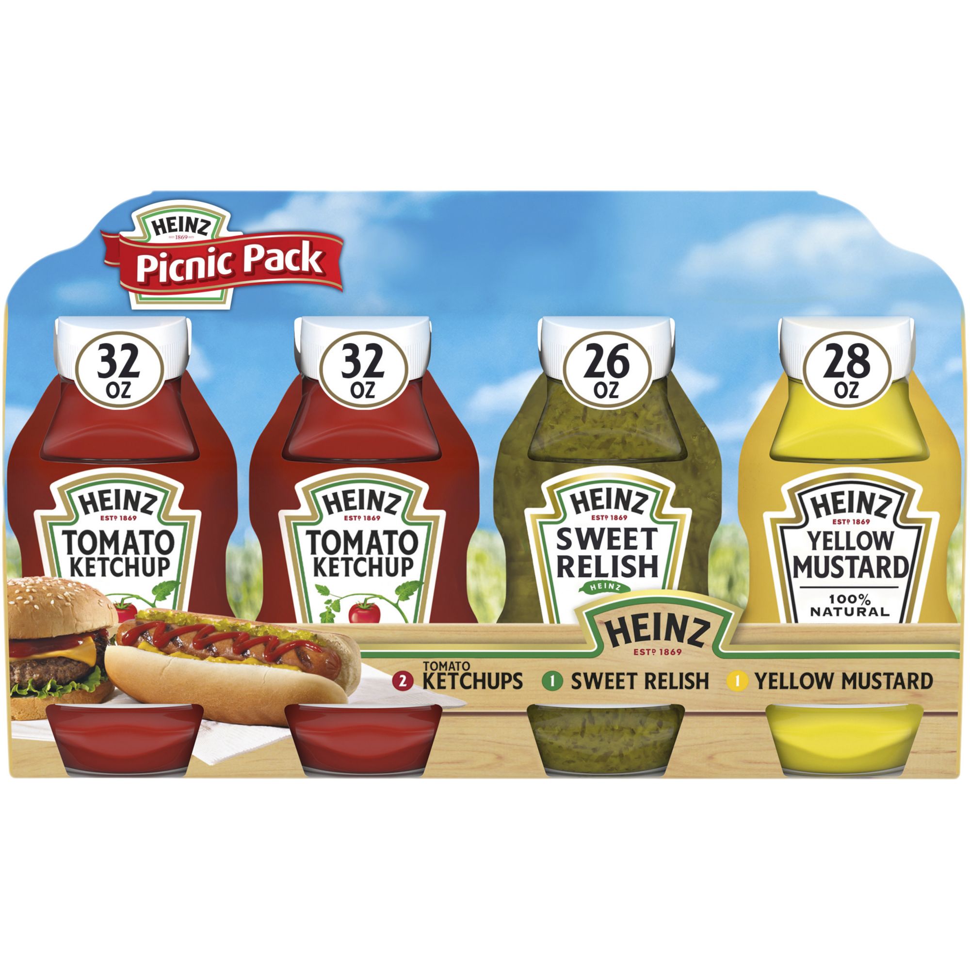 Heinz Tomato Ketchup, 3 pk./44 oz.