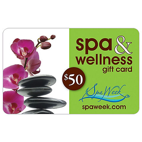 $50 Spa & Wellness Gift Card by Spa Week