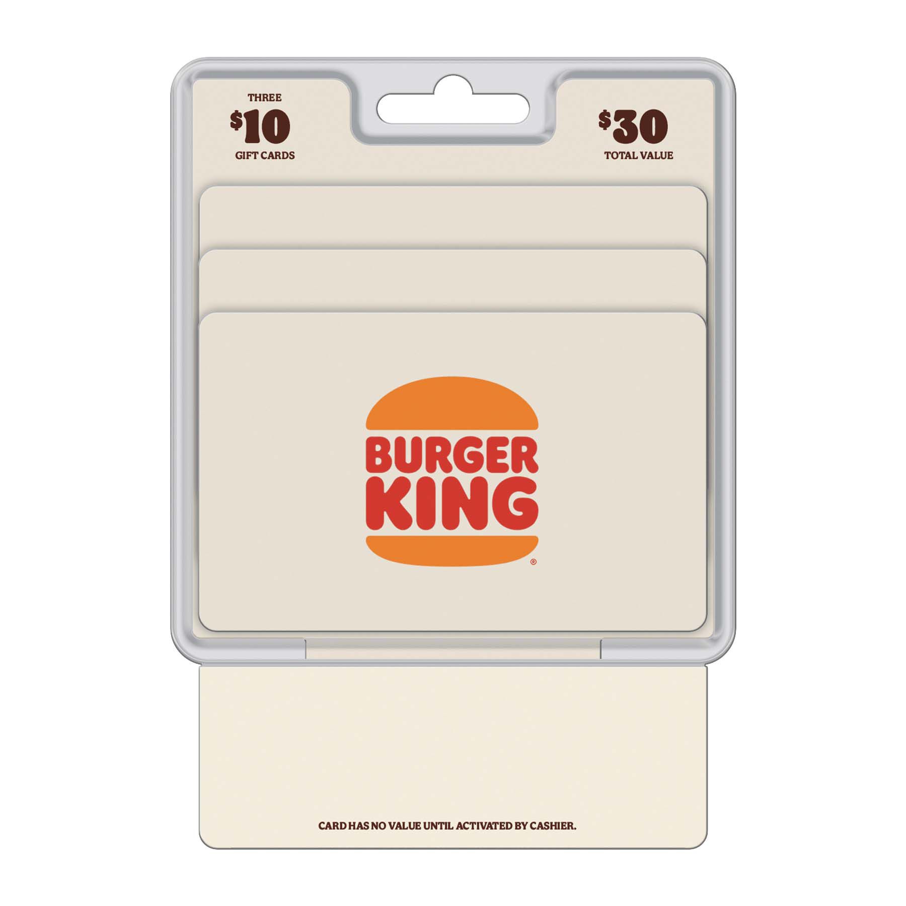 check burger king gift card balance online