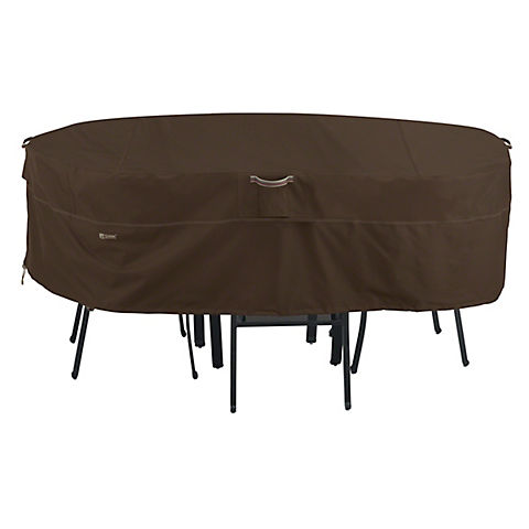 Classic Accessories Madrona Extra-Large Rectangular/Oval Patio Set Cover
