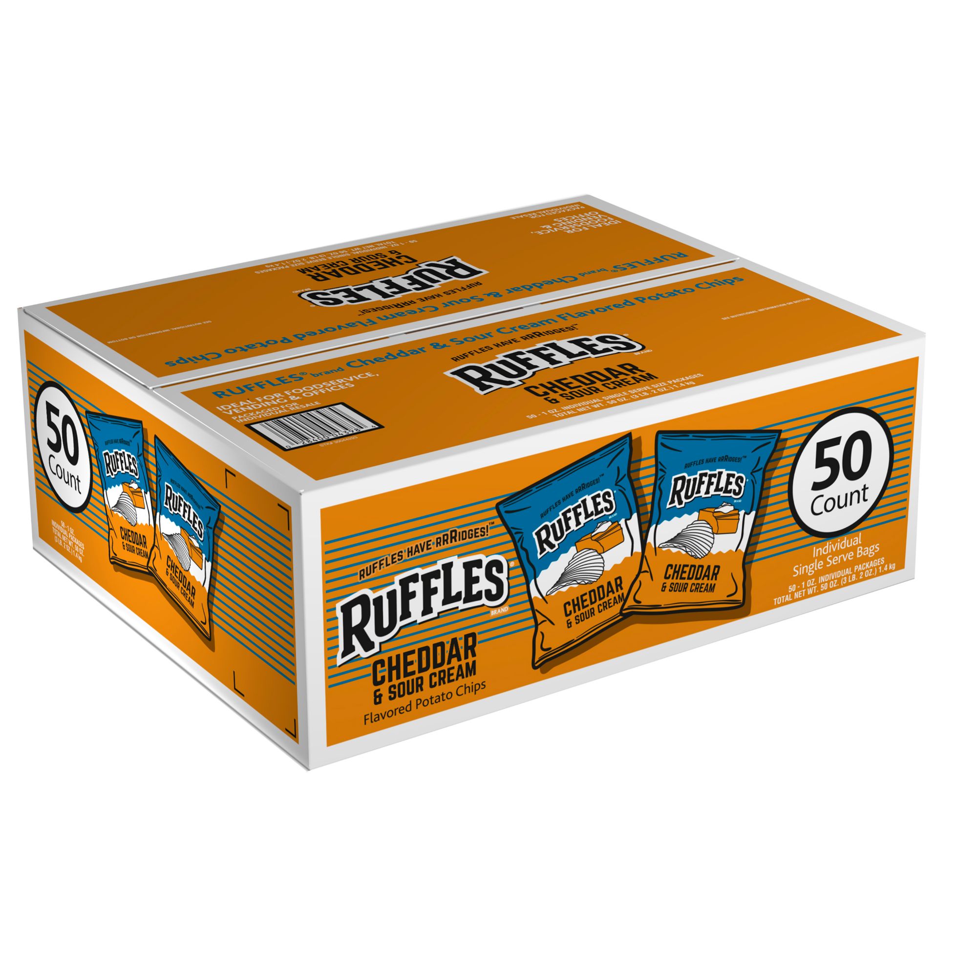 Ruffles Cheddar & Sour Cream Chips