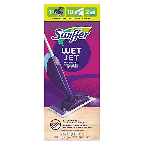 Swiffer Wetjet Hardwood Floor Spray Mop, Swiffer Wetjet Hardwood Floor Cleaner Kit