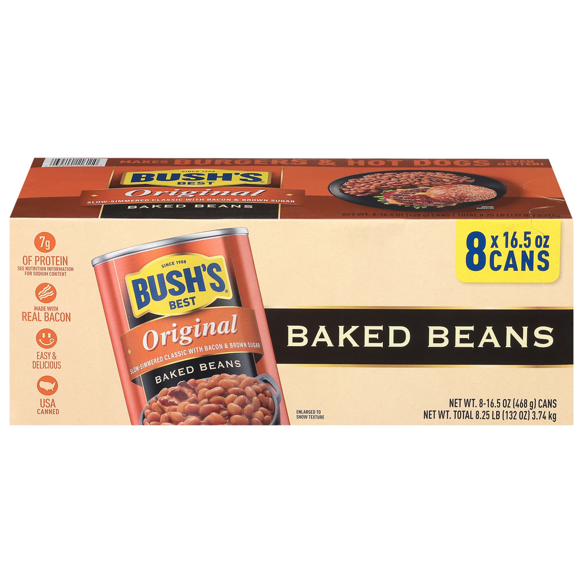 Bush's Original Baked Beans, 8 pk./16.5 oz | BJ's Wholesale Club