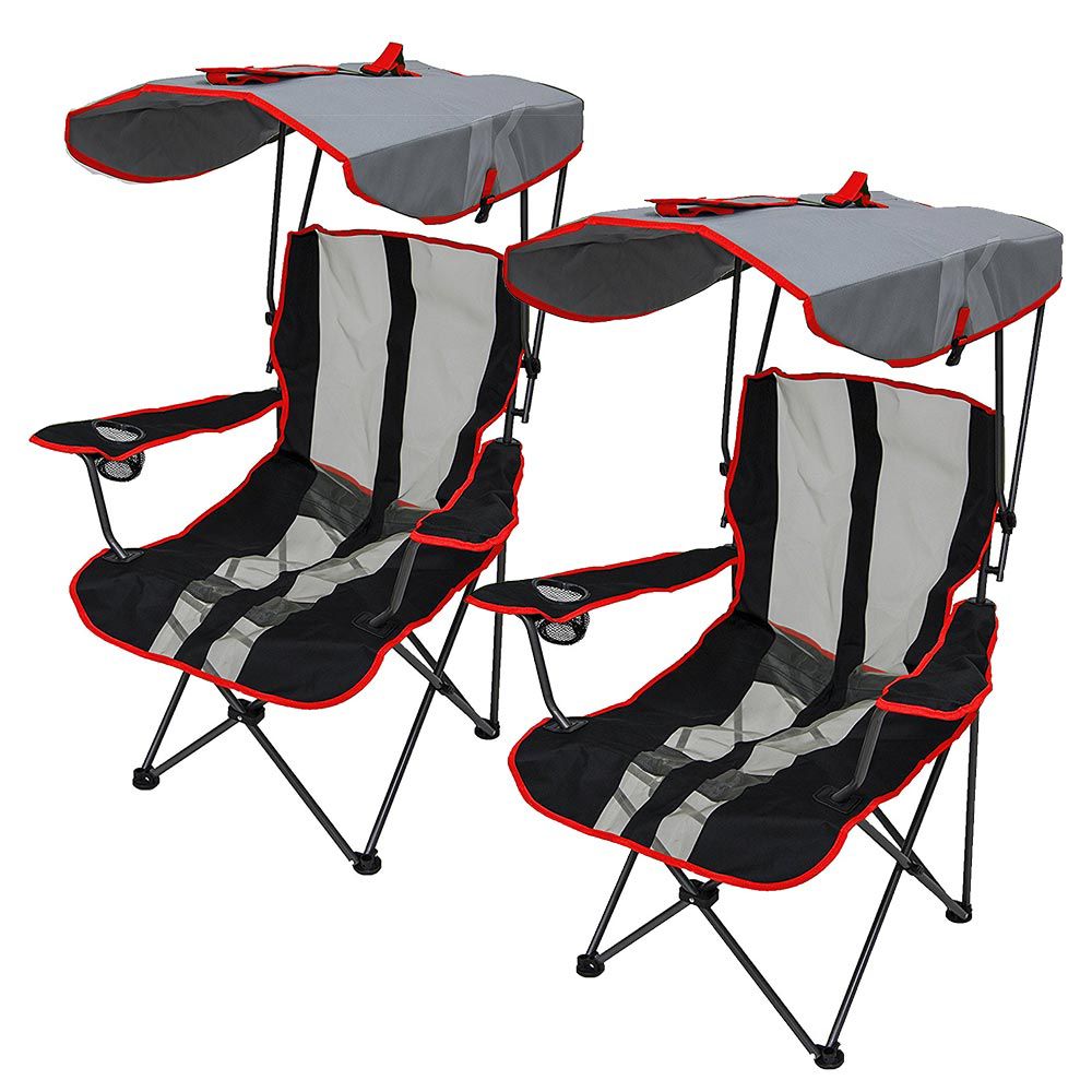 Kelsyus Premium Canopy Chairs 2 pk. Red BJ s Wholesale Club