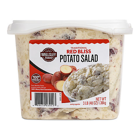 Wellsley Farms Traditional Red Bliss Potato Salad, 3 lbs.