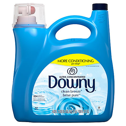 Downy Ultra Concentrated Clean Breeze Fabric Conditioner, 138 fl. oz.