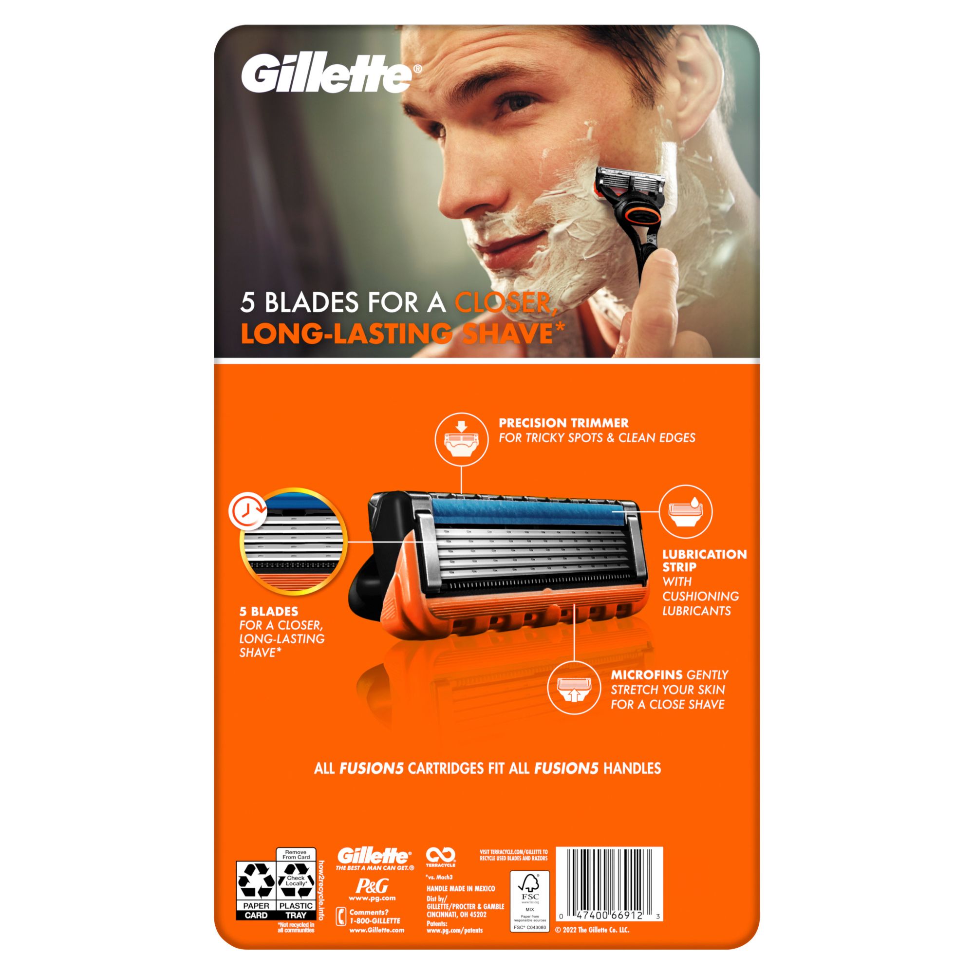 Gillette® Fusion5™ Power Razor, Electric razor