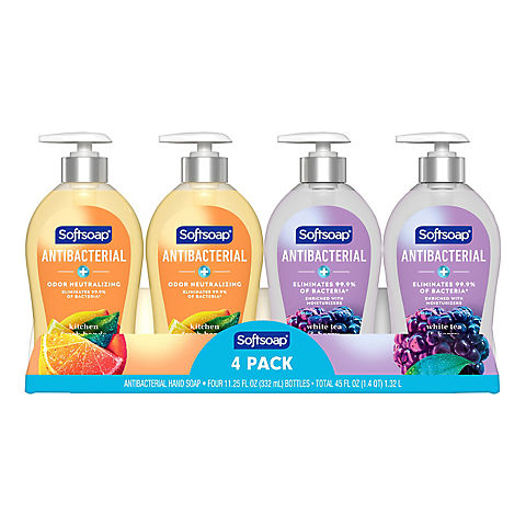 Softsoap Liquid Hand Soap Variety Pack, 4 pk./11.25 oz.