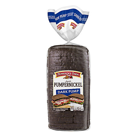 Pepperidge Farm Dark Pumpernickel Bread, 2 pk.