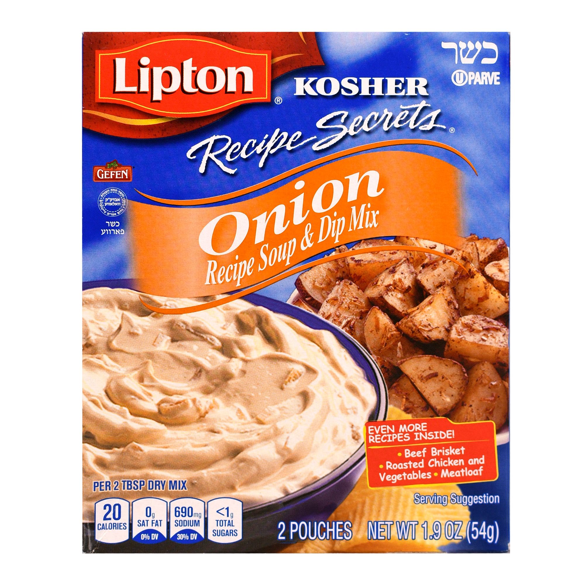  Lipton Recipe Secrets Soup and Dip Mix, Onion Flavor, 2 oz 6  Count : Onion Dips : Grocery & Gourmet Food