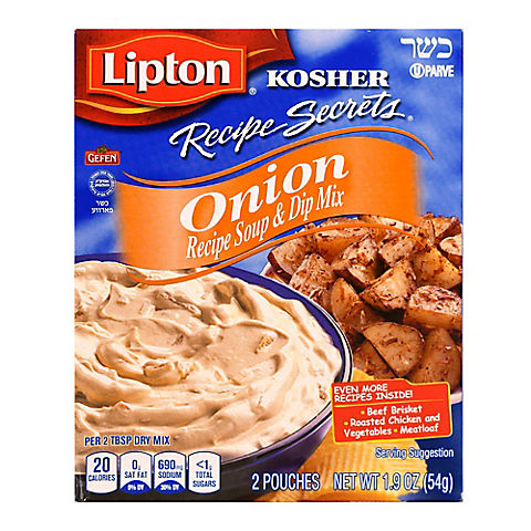 Lipton Kosher Onion Soup & Dip Mix, 4 pk./7.6 oz.