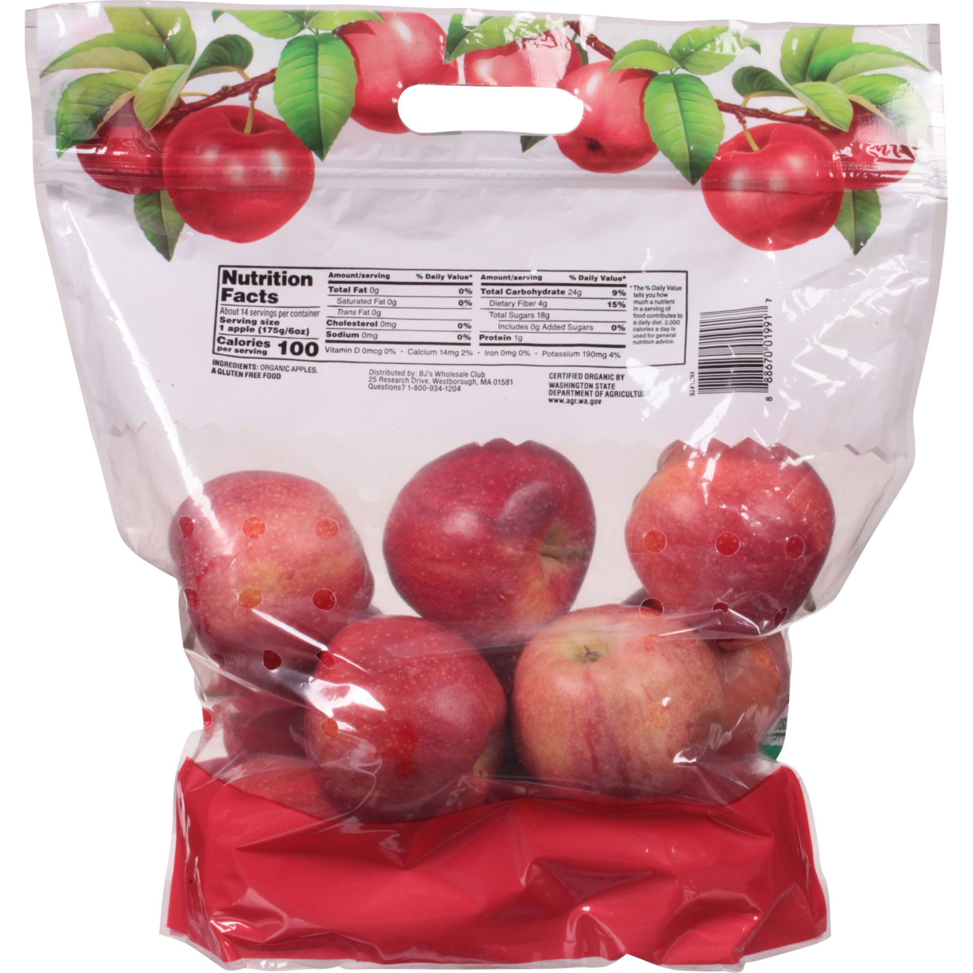 National Brand Fresh Gala Apples, 8/Pack (900-00032)