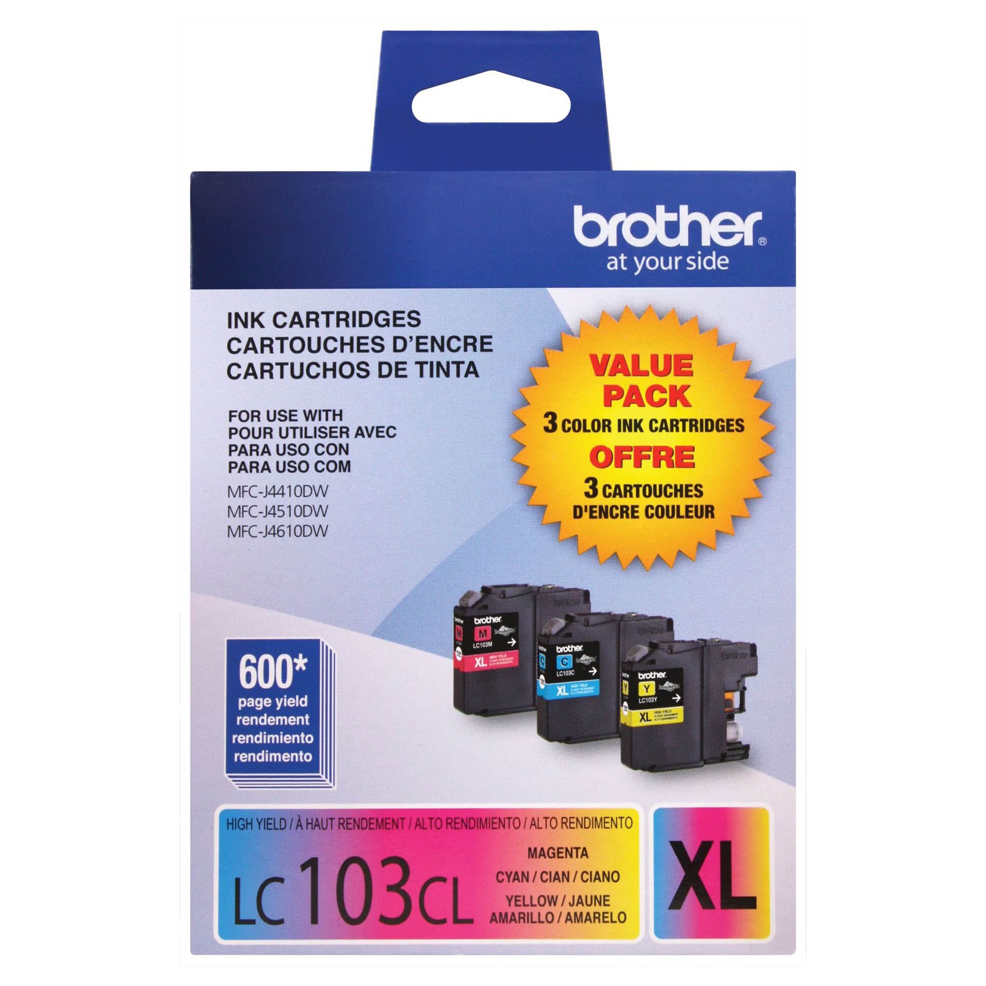 Pack de 4 cartouches XL Brother pour MFC J6720dw / J6920dw