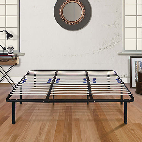 Contour Rest Dream Support Modern 14" King Size Metal Platform Bed Frame