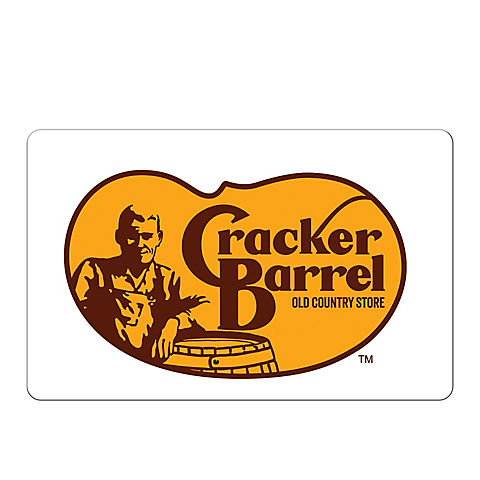 $25 Cracker Barrel Old Country Store Gift Card
