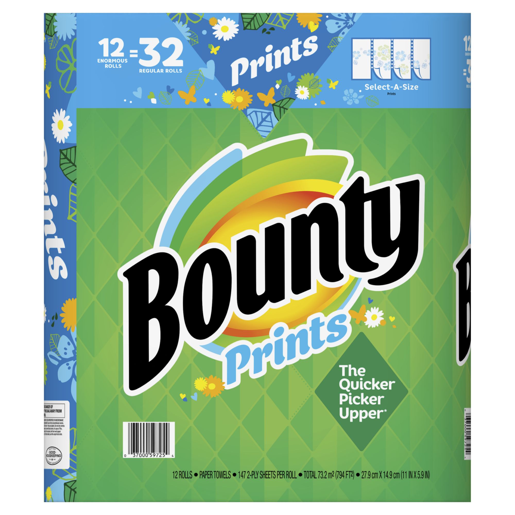 Bounty Select-A-Size Paper Towels Giant Rolls