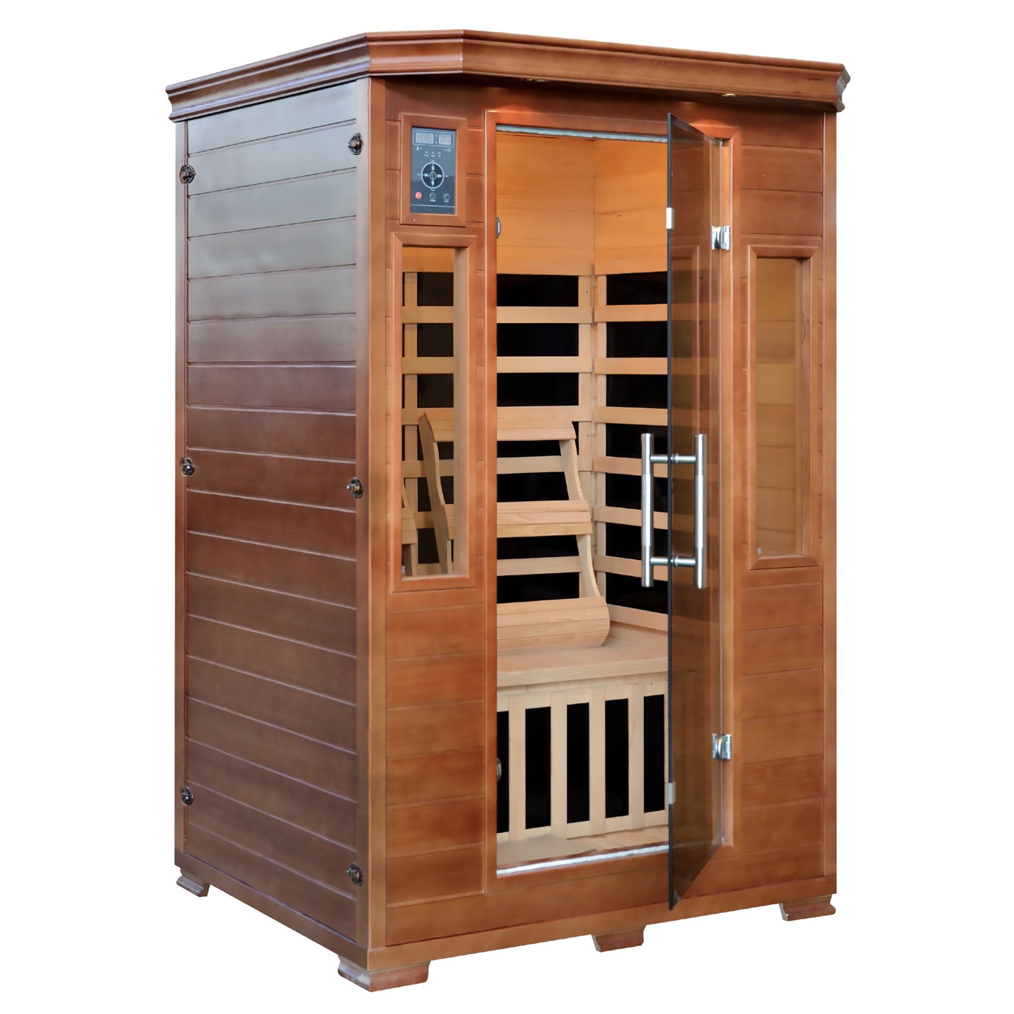 Radiant 2-Person Hemlock Infrared Sauna - BJs Wholesale Club