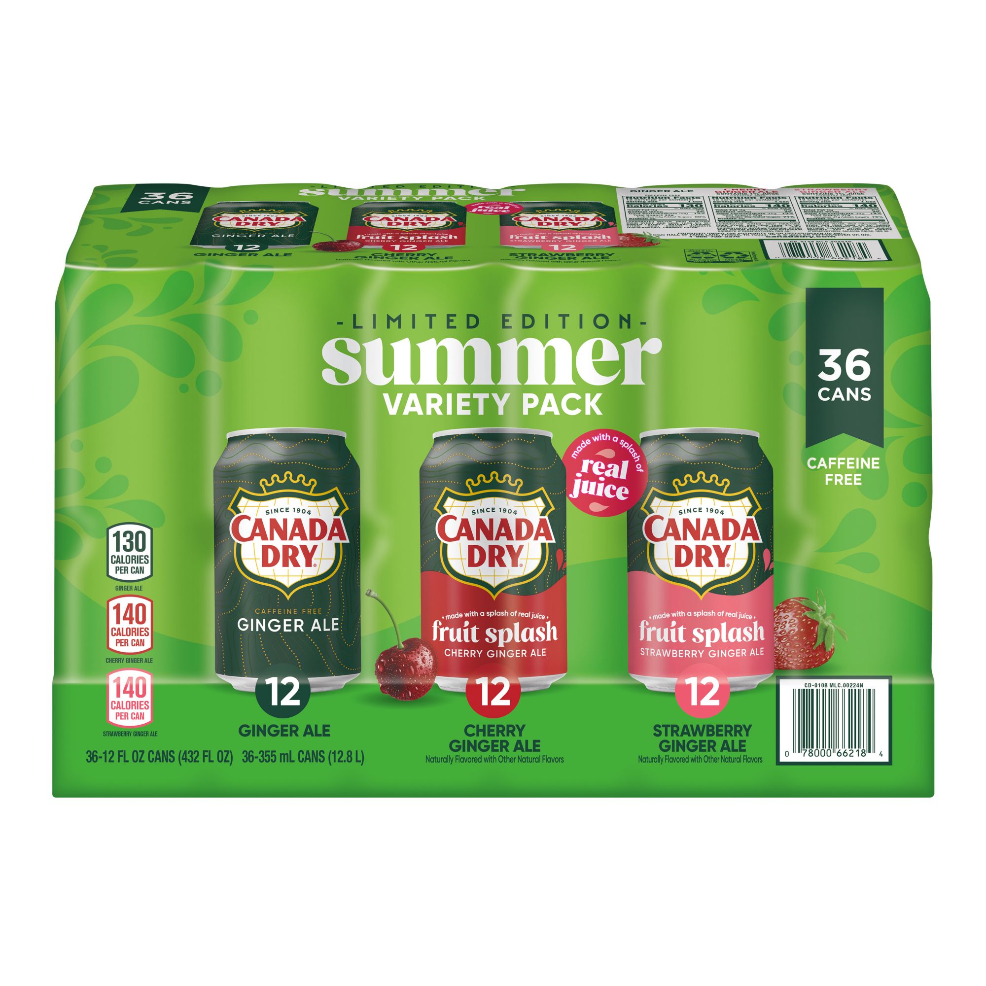 Sam's Club Is Selling A Holiday-Themed Canada Dry Variety Pack