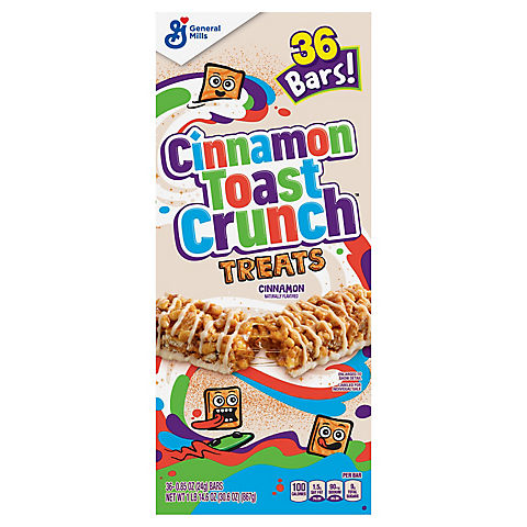 General Mills Cinnamon Toast Crunch Treat Bars, 36 ct.