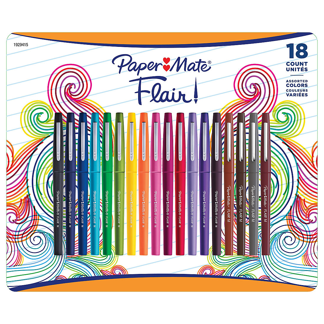 Verniel lokaal puberteit Paper Mate Flair Pen, 18 ct. - Assorted Colors - BJs Wholesale Club