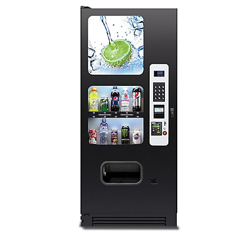 Selectivend Cold Drink Vending Machine with Credit Card Reader