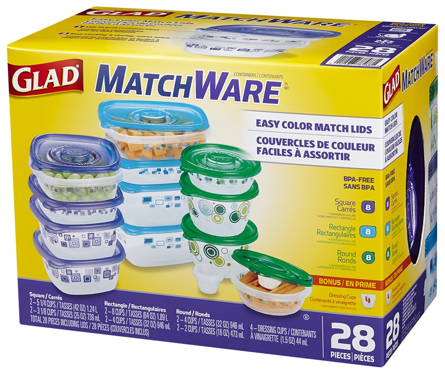 Glad MatchWare 28-Pc. Variety Pack