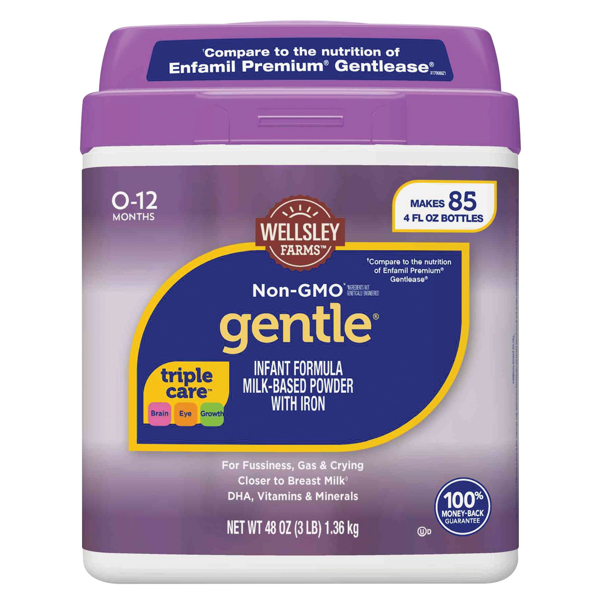 most gentle baby formula