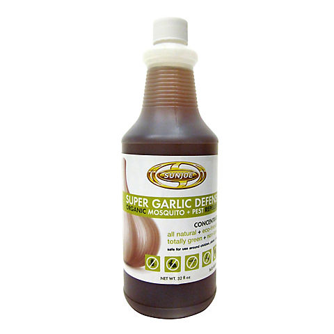 Sun Joe Super Garlic Defense Organic Mosquito and Pest Repellent, 32 Fl. oz.