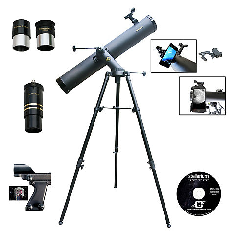 Cassini 1000mm x 120mm Reflector Telescope with Smart Phone Adapter
