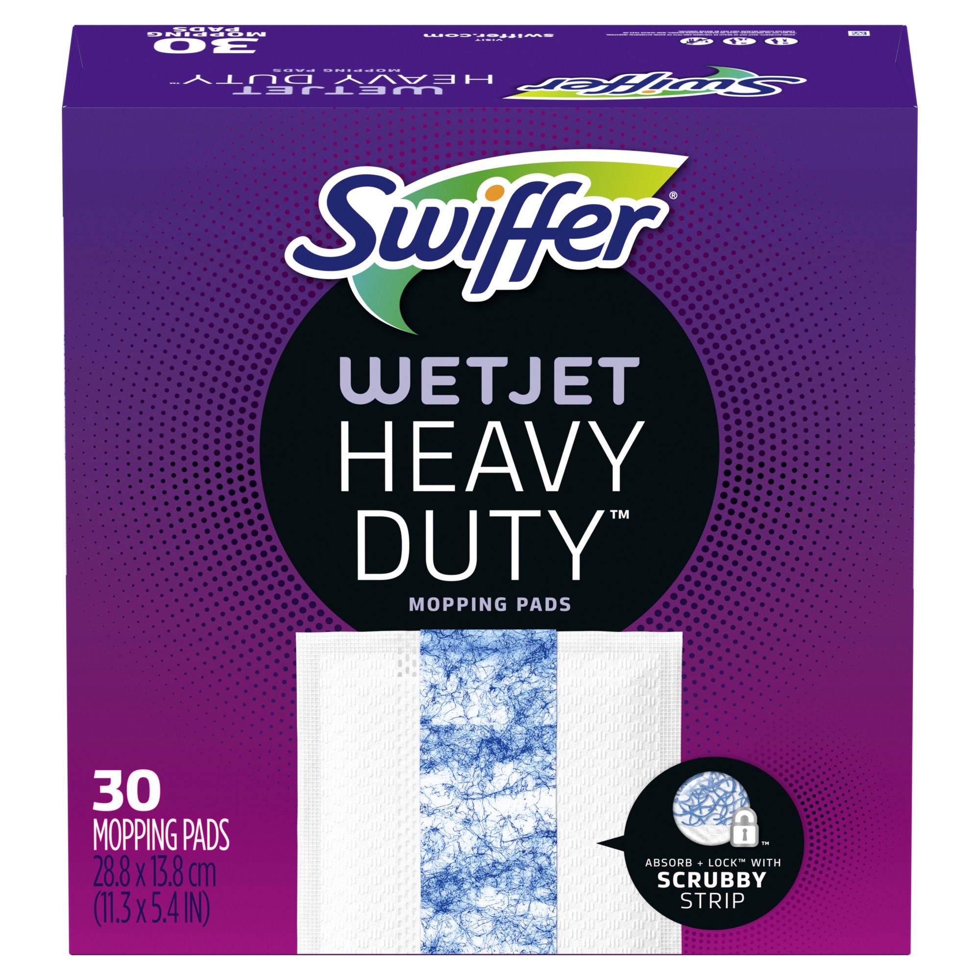 Swiffer WetJet Mops for Floor Cleaning, Hardwood Floor Cleaner, Mopping  Refill Bundle, Includes: 20 Pads, 1 Cleaning Solution