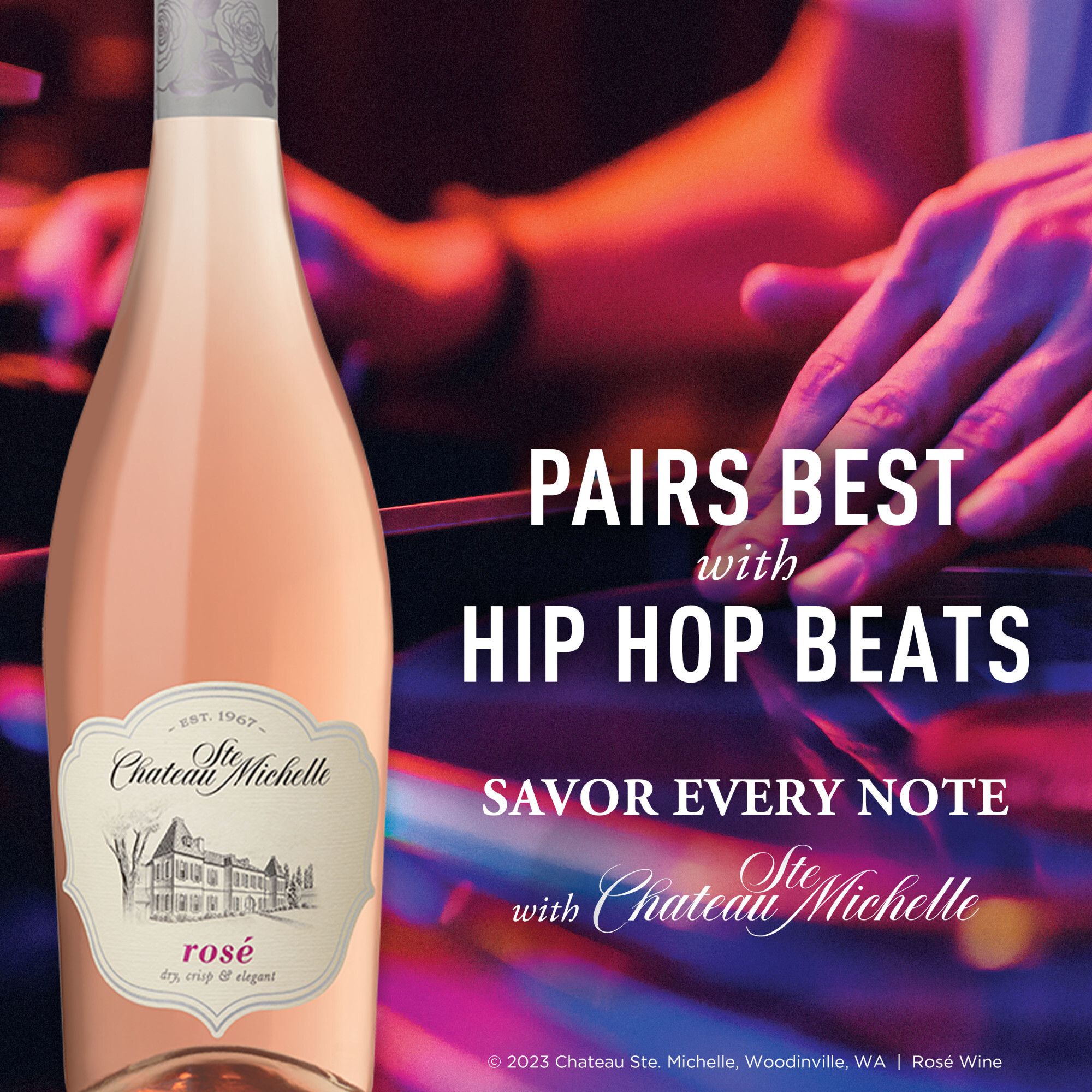 Chateau Ste. Michelle Blend Washington Rose Wine, 750ml