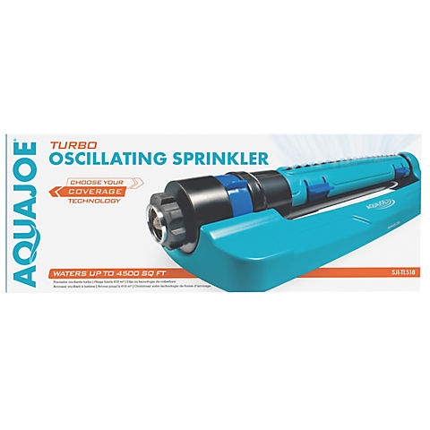 Sun Joe 4,500 Adjustable Lawn Sprinkler