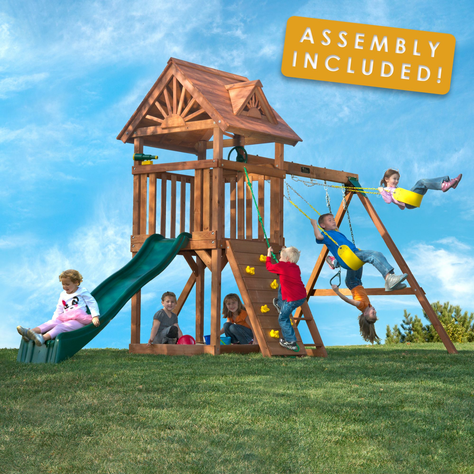 Monkey Bar Assembly - The SwingSet Co.