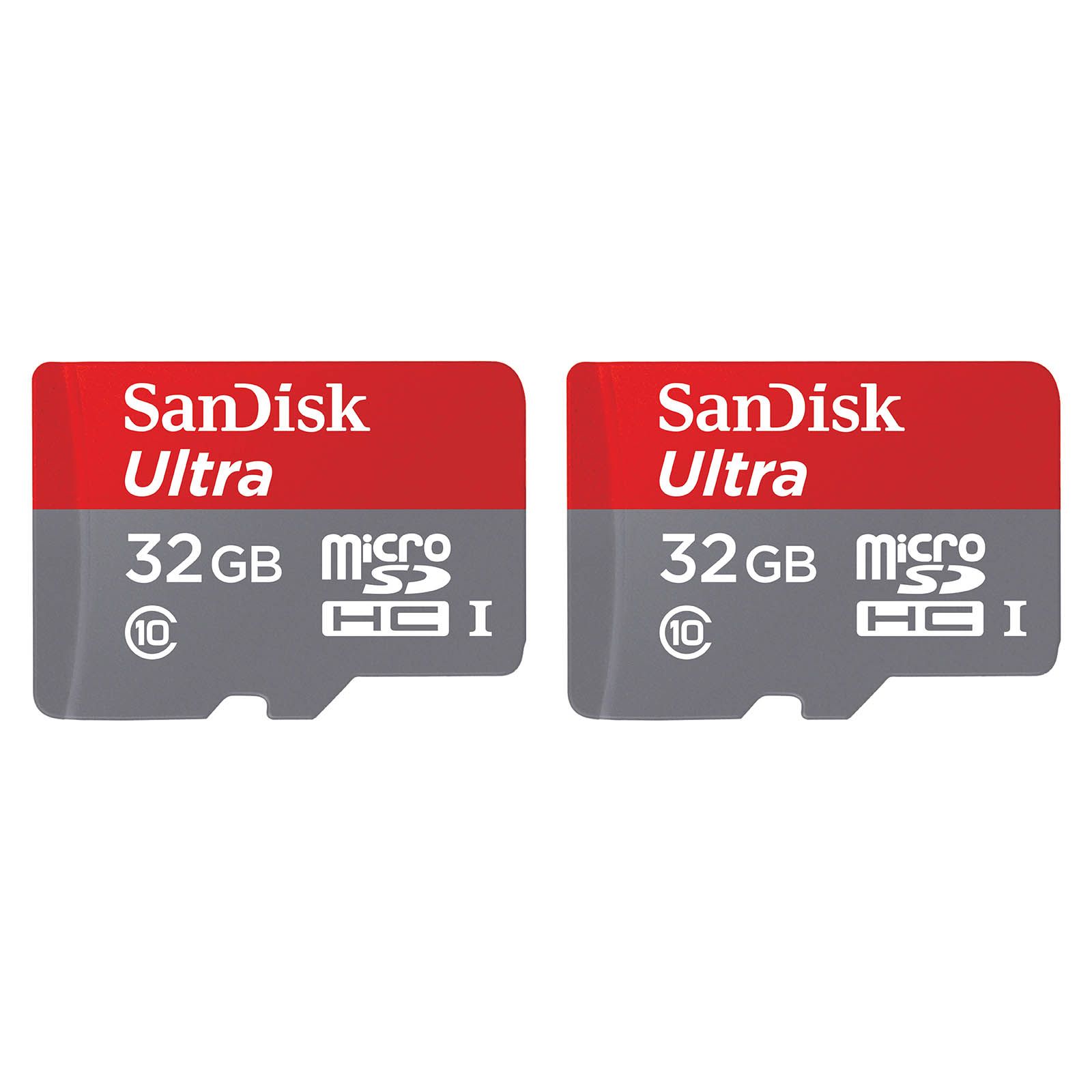 Sandisk 32gb Ultra Microsdhc Card 2 Pk Bjs Wholesale Club