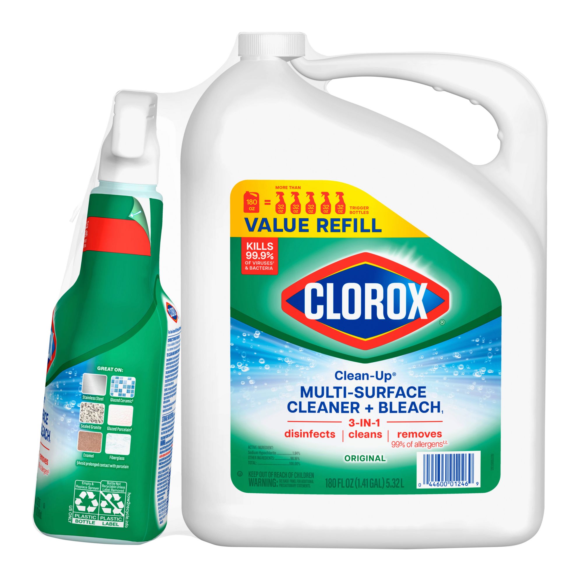 Clorox Clean-Up Cleaner with Bleach, Gallon – Delta Distributing