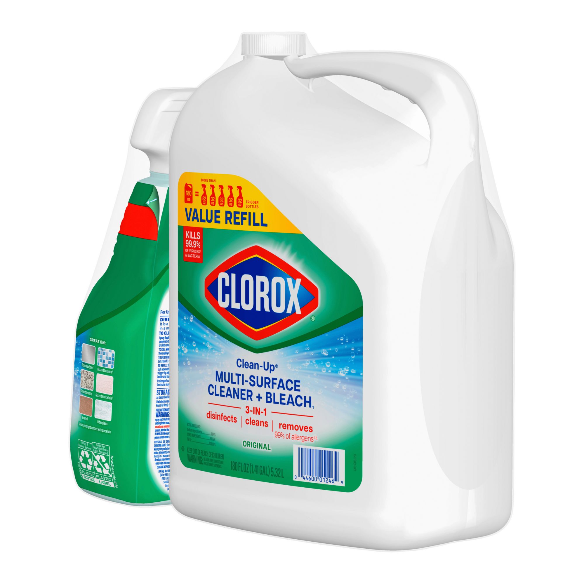 Clorox clean up cleaner deals with bleach