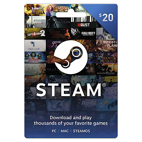 $20 Steam Gift Card