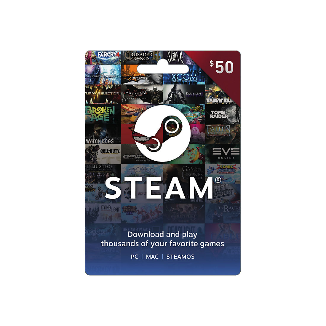 $50 Steam Gift Card  BJ's Wholesale Club