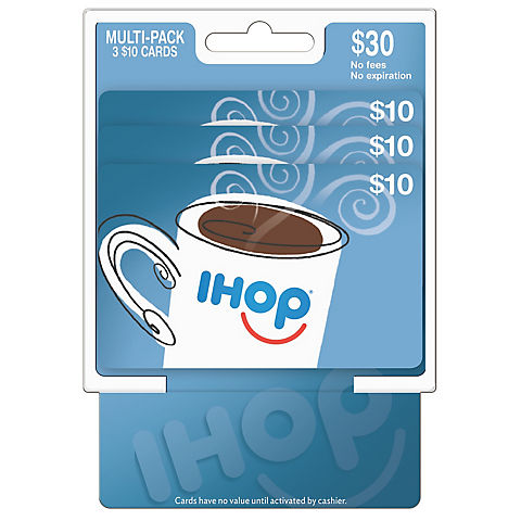 $10 IHOP Gift Card, 3 pk.